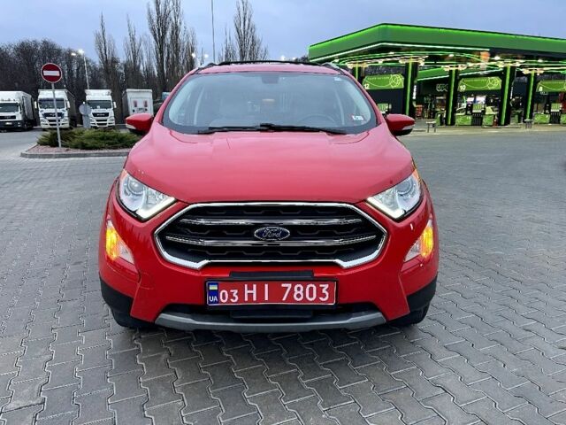 Червоний Форд Екоспорт, об'ємом двигуна 2 л та пробігом 89 тис. км за 13900 $, фото 1 на Automoto.ua
