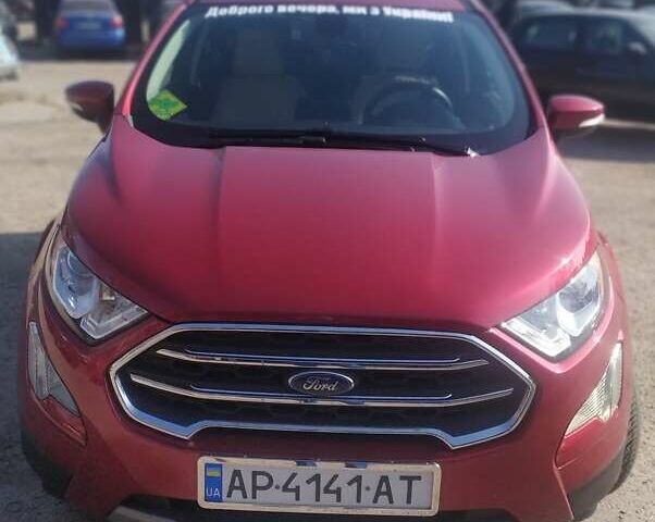 Красный Форд Экоспорт, объемом двигателя 2 л и пробегом 57 тыс. км за 16999 $, фото 1 на Automoto.ua
