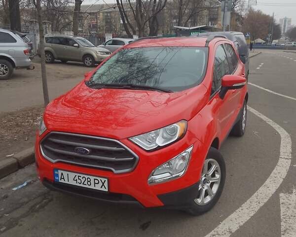 Красный Форд Экоспорт, объемом двигателя 2 л и пробегом 38 тыс. км за 14000 $, фото 1 на Automoto.ua