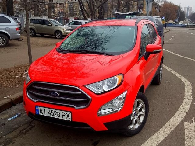 Червоний Форд Екоспорт, об'ємом двигуна 20 л та пробігом 37 тис. км за 14500 $, фото 1 на Automoto.ua
