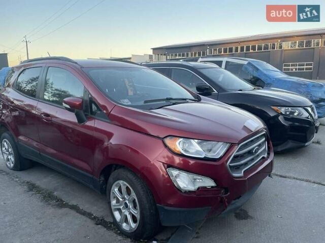 Красный Форд Экоспорт, объемом двигателя 2 л и пробегом 57 тыс. км за 8500 $, фото 1 на Automoto.ua