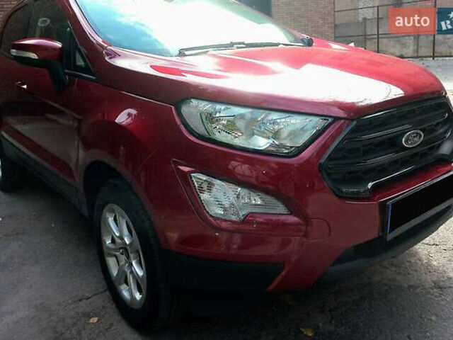 Красный Форд Экоспорт, объемом двигателя 2 л и пробегом 72 тыс. км за 11000 $, фото 1 на Automoto.ua