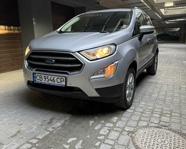 Серый Форд Экоспорт, объемом двигателя 2 л и пробегом 81 тыс. км за 12500 $, фото 1 на Automoto.ua