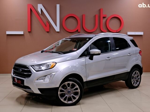Серый Форд Экоспорт, объемом двигателя 2 л и пробегом 217 тыс. км за 12900 $, фото 1 на Automoto.ua
