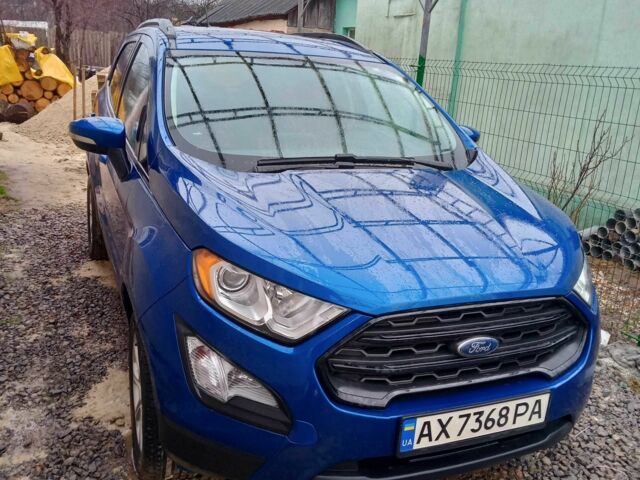 Синій Форд Екоспорт, об'ємом двигуна 2 л та пробігом 48 тис. км за 12000 $, фото 1 на Automoto.ua