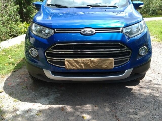 Синий Форд Экоспорт, объемом двигателя 1.5 л и пробегом 164 тыс. км за 9500 $, фото 1 на Automoto.ua