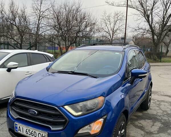 Синій Форд Екоспорт, об'ємом двигуна 2 л та пробігом 78 тис. км за 10500 $, фото 1 на Automoto.ua