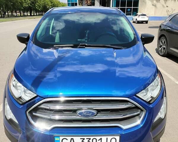 Синий Форд Экоспорт, объемом двигателя 2 л и пробегом 61 тыс. км за 14500 $, фото 1 на Automoto.ua