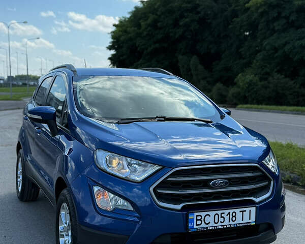 Синий Форд Экоспорт, объемом двигателя 1.99 л и пробегом 123 тыс. км за 11200 $, фото 1 на Automoto.ua