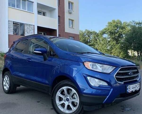 Синий Форд Экоспорт, объемом двигателя 2 л и пробегом 145 тыс. км за 10900 $, фото 1 на Automoto.ua