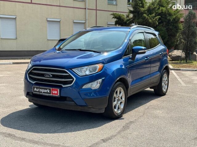Синій Форд Екоспорт, об'ємом двигуна 1 л та пробігом 61 тис. км за 10990 $, фото 1 на Automoto.ua
