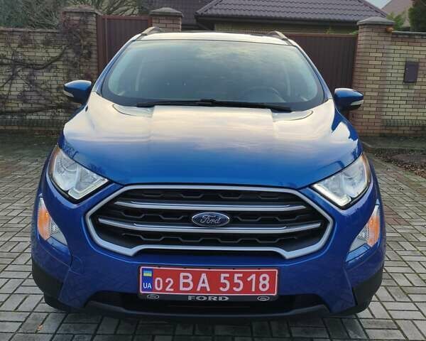Синий Форд Экоспорт, объемом двигателя 2 л и пробегом 69 тыс. км за 12900 $, фото 1 на Automoto.ua