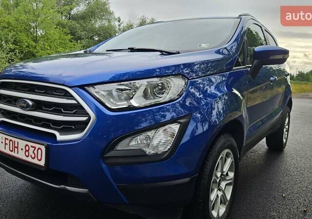 Синій Форд Екоспорт, об'ємом двигуна 2 л та пробігом 82 тис. км за 12500 $, фото 1 на Automoto.ua
