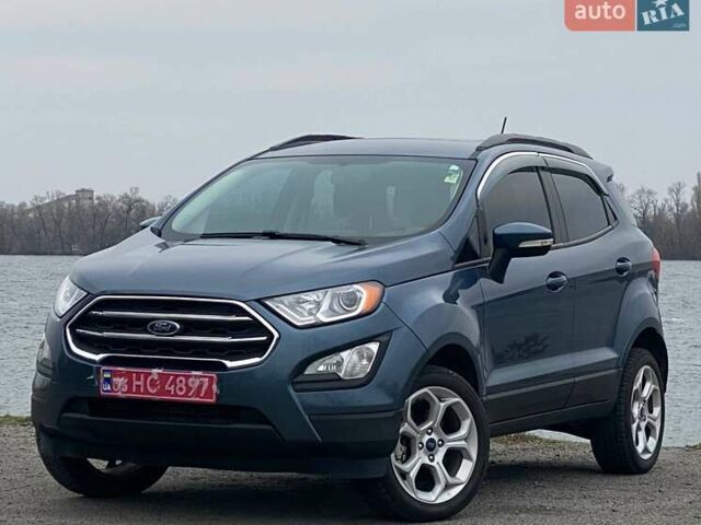 Синий Форд Экоспорт, объемом двигателя 2 л и пробегом 90 тыс. км за 13600 $, фото 1 на Automoto.ua
