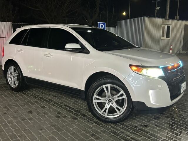 Білий Форд Едж, об'ємом двигуна 2 л та пробігом 280 тис. км за 11500 $, фото 1 на Automoto.ua