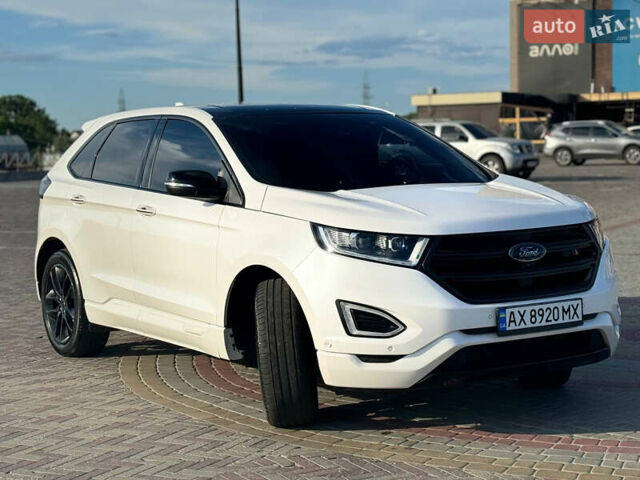 Белый Форд Эдж, объемом двигателя 2 л и пробегом 143 тыс. км за 19200 $, фото 1 на Automoto.ua