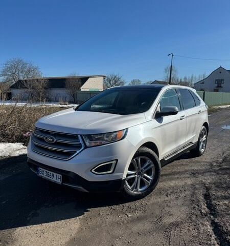 Белый Форд Эдж, объемом двигателя 2 л и пробегом 155 тыс. км за 12500 $, фото 1 на Automoto.ua