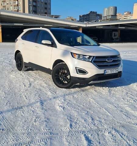Білий Форд Едж, об'ємом двигуна 3.5 л та пробігом 63 тис. км за 18500 $, фото 1 на Automoto.ua