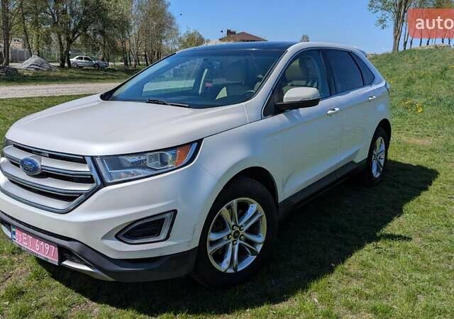 Білий Форд Едж, об'ємом двигуна 2 л та пробігом 148 тис. км за 15490 $, фото 1 на Automoto.ua