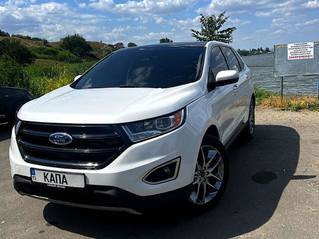 Білий Форд Едж, об'ємом двигуна 3.5 л та пробігом 165 тис. км за 17299 $, фото 1 на Automoto.ua