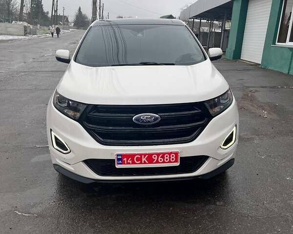 Белый Форд Эдж, объемом двигателя 2.7 л и пробегом 141 тыс. км за 15750 $, фото 1 на Automoto.ua