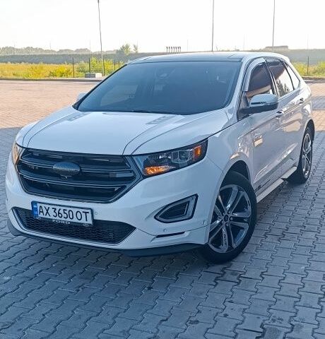Белый Форд Эдж, объемом двигателя 2.7 л и пробегом 155 тыс. км за 16495 $, фото 1 на Automoto.ua