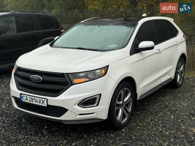 Форд Эдж 2015 в Умани на Automoto.ua Белый Форд Эдж, объемом двигателя 2 л и пробегом 170 тыс. км за 14500 $, фото 1 на Automoto.ua