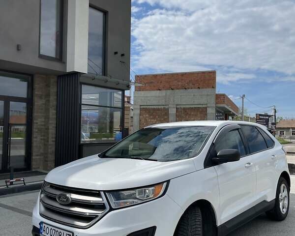 Белый Форд Эдж, объемом двигателя 2 л и пробегом 109 тыс. км за 17158 $, фото 1 на Automoto.ua