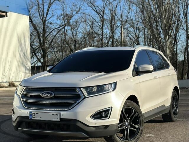Білий Форд Едж, об'ємом двигуна 2 л та пробігом 130 тис. км за 20000 $, фото 1 на Automoto.ua