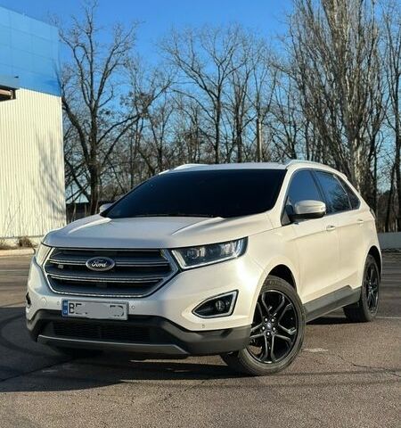 Белый Форд Эдж, объемом двигателя 2 л и пробегом 130 тыс. км за 20000 $, фото 1 на Automoto.ua