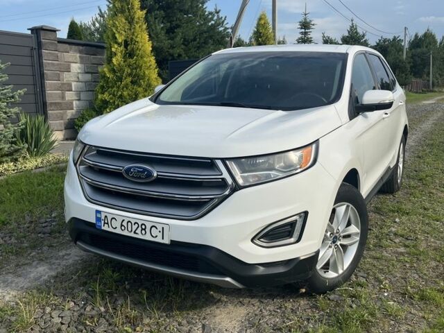 Белый Форд Эдж, объемом двигателя 2 л и пробегом 160 тыс. км за 14900 $, фото 1 на Automoto.ua