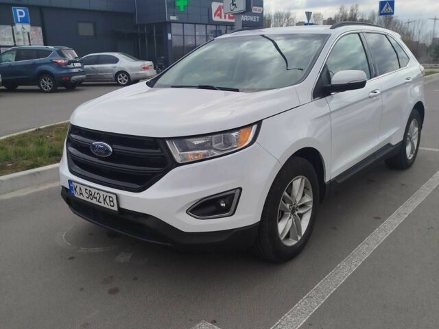 Білий Форд Едж, об'ємом двигуна 2 л та пробігом 110 тис. км за 16500 $, фото 1 на Automoto.ua