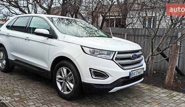 Белый Форд Эдж, объемом двигателя 2 л и пробегом 50 тыс. км за 18600 $, фото 1 на Automoto.ua