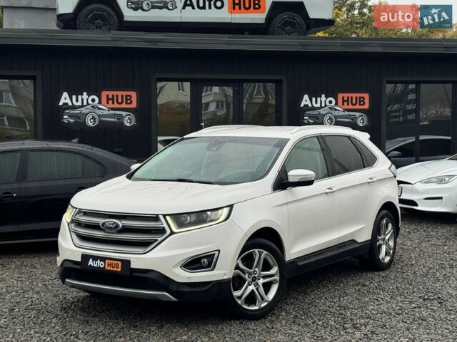Білий Форд Едж, об'ємом двигуна 2 л та пробігом 147 тис. км за 17500 $, фото 1 на Automoto.ua