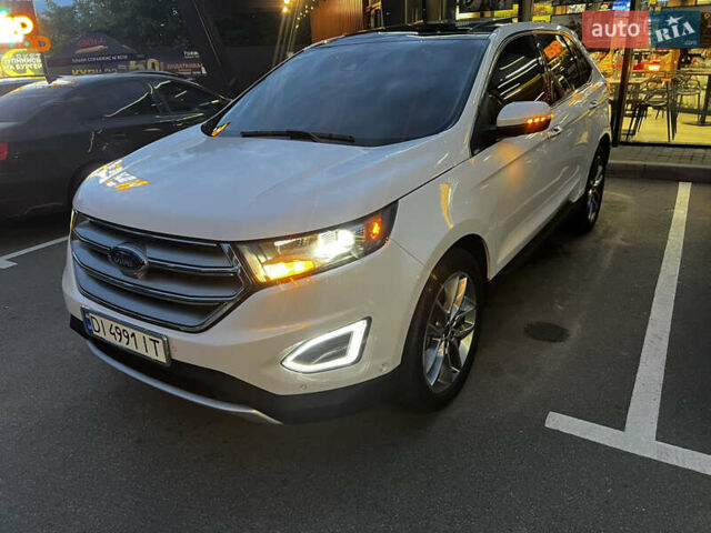 Белый Форд Эдж, объемом двигателя 3.5 л и пробегом 149 тыс. км за 18500 $, фото 1 на Automoto.ua