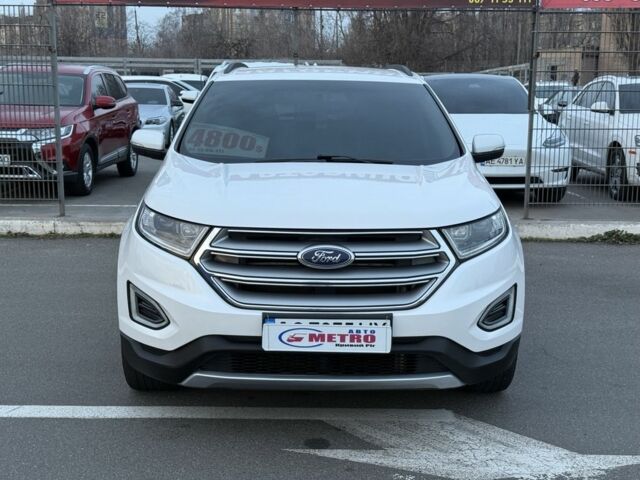 Белый Форд Эдж, объемом двигателя 3.5 л и пробегом 65 тыс. км за 16500 $, фото 1 на Automoto.ua