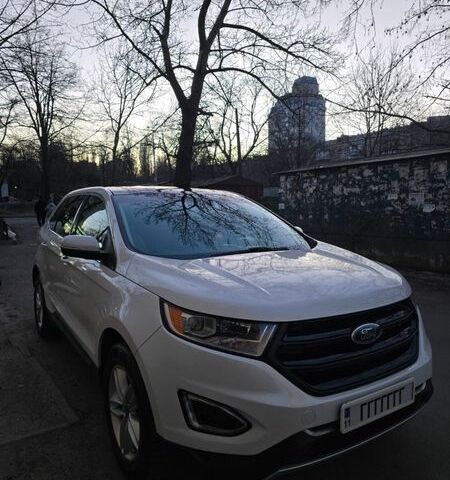 Білий Форд Едж, об'ємом двигуна 2 л та пробігом 146 тис. км за 16300 $, фото 1 на Automoto.ua