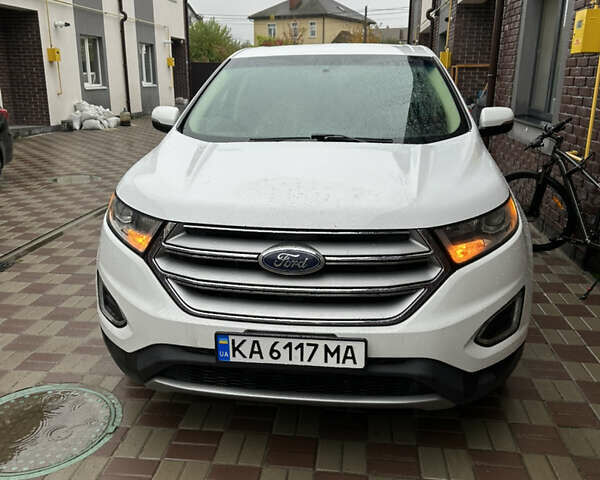 Форд Эдж 2017 в Киеве на Automoto.ua Белый Форд Эдж, объемом двигателя 2 л и пробегом 202 тыс. км за 17900 $, фото 1 на Automoto.ua