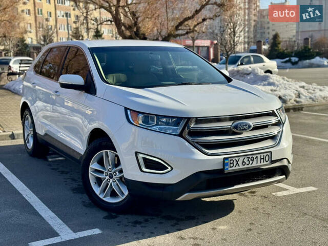 Белый Форд Эдж, объемом двигателя 3.5 л и пробегом 152 тыс. км за 16499 $, фото 1 на Automoto.ua