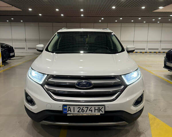 Белый Форд Эдж, объемом двигателя 2 л и пробегом 183 тыс. км за 18000 $, фото 1 на Automoto.ua