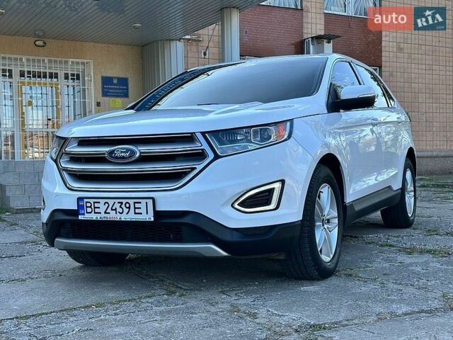 Белый Форд Эдж, объемом двигателя 3.5 л и пробегом 139 тыс. км за 15800 $, фото 1 на Automoto.ua