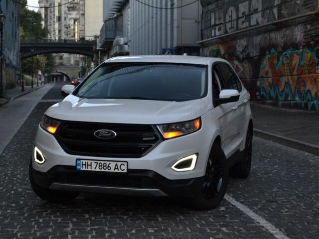 Белый Форд Эдж, объемом двигателя 2 л и пробегом 176 тыс. км за 14500 $, фото 1 на Automoto.ua