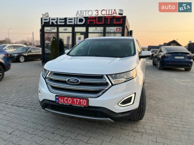 Белый Форд Эдж, объемом двигателя 2 л и пробегом 172 тыс. км за 13999 $, фото 1 на Automoto.ua