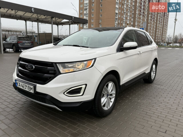 Белый Форд Эдж, объемом двигателя 3.5 л и пробегом 142 тыс. км за 17200 $, фото 1 на Automoto.ua