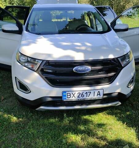Белый Форд Эдж, объемом двигателя 2 л и пробегом 192 тыс. км за 15777 $, фото 1 на Automoto.ua