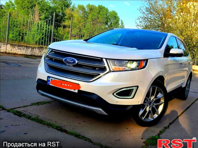 Белый Форд Эдж, объемом двигателя 3.5 л и пробегом 177 тыс. км за 18500 $, фото 1 на Automoto.ua