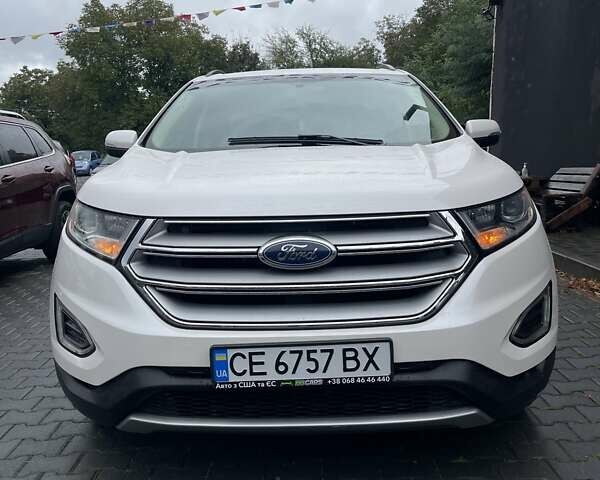 Білий Форд Едж, об'ємом двигуна 2 л та пробігом 63 тис. км за 16900 $, фото 1 на Automoto.ua