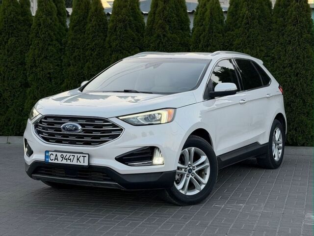 Білий Форд Едж, об'ємом двигуна 2 л та пробігом 45 тис. км за 18600 $, фото 1 на Automoto.ua