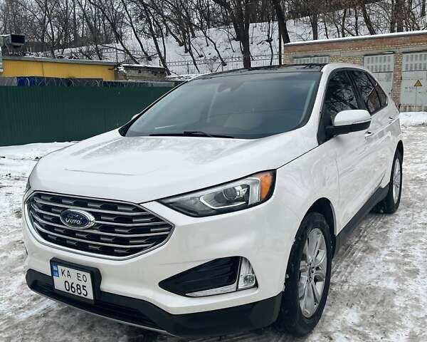 Белый Форд Эдж, объемом двигателя 2 л и пробегом 90 тыс. км за 19900 $, фото 1 на Automoto.ua