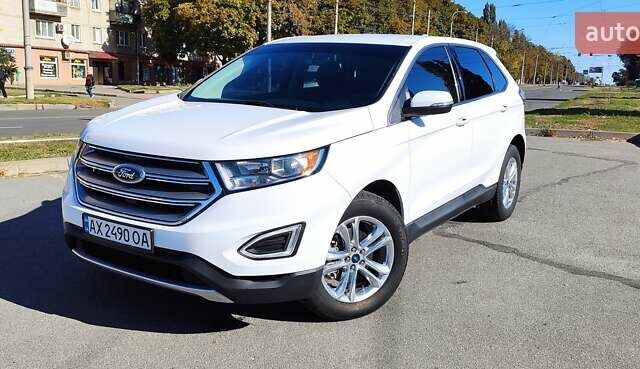 Білий Форд Едж, об'ємом двигуна 2 л та пробігом 93 тис. км за 18990 $, фото 1 на Automoto.ua